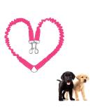 JVHLOV Double Dog Leash - 360 Rotatable for 2 Dogs | Pink | Perfect for Small Medium & Large Dogs - Buy Online on GoSupps.com