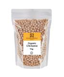 Manor Springs Organic 1kg Organic Chickpeas - Premium Quality & Sustainable Choice - Buy Online on GoSupps.com