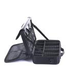 Buy Waterproof Cosmetics Bag - Adjustable Divider Makeup Organizer for Travel | Lottery Travel Makeup Bag (L-Black) - Buy Online on GoSupps.com