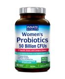 Buy Innate Vitality Women's Probiotics - 50 Billion CFUs  60 Capsules for Digestive Health - Buy Online on GoSupps.com