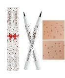 Natural Freckles Pen Duo - Waterproof & Long-Lasting Chestnut & Dark Brown Color Makeup Pens for Sun-Kissed Look - Buy Online on GoSupps.com