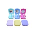 Kuanfine 6 Pack Contact Lens Case Kit - Cute Travel Soak Storage Container with Mirror, Bottle, Tweezers & Applicator - Buy Online on GoSupps.com