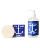 Buy KALASTYLE Swedish Dream Sea Salt Bath & Hand Soap Set - Invigorating Liquid & Bar Soap - International Shipping Available - Buy Online on GoSupps.com
