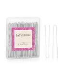 JASVERLIN U Shaped Hair Pin Silver Bun Pins for Women - 100pcs | Curly Hair Bobby Pins for Wedding & Dance - Buy Online on GoSupps.com