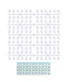 Ancllo 240 Pieces Oval Artificial Nail Tips - Nail Art Practice & Color Card for DIY Salon Use - Clear - Buy Online on GoSupps.com