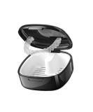 Portable Dental Prosthesis Box - Storing & Soaking Container for Braces & Oral Protection (Black) - Buy Online on GoSupps.com