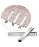 Sewing Clips Set - 20 Stainless Steel Hemming Clips with 3 Inches Measurement Ruler - Quilting Supplies - Buy Online on GoSupps.com