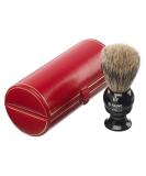 Kent Traditional Badger Shaving Brush - Pure Grey/Black Small | Premium Grooming for Men | International Shipping Available - Buy Online on GoSupps.com