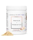 JSHealth x FitOn Vegan Pea Protein Powder with Probiotics - Gluten Free Non GMO Plant Based Protein Drink Mix - 450g Cinnamon Roll - 15.87 Ounce - Buy Online on GoSupps.com