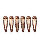6Pcs 5CM School Colours Snap Hair Clips for Girls & Women - Tort | Novelty Hair Accessories - Buy Online on GoSupps.com