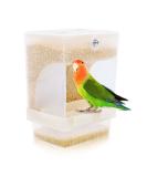 Rypet No Mess Bird Feeder - Integrated Automatic Parrot Feeder for Small to Medium Birds - Buy Online on GoSupps.com