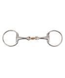 EggButt Snaffle Bit Curved MP Stainless Steel with Copper Lozenge (UKSALES25 ) (5.5 INCHES /13.97 CM) - Buy Online on GoSupps.com