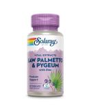 Solaray Pygeum & Saw Palmetto Supplement 60ct - Prostate Support - Buy Online on GoSupps.com