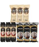 Cup Drinks Coffee Gold Blend 7 pack x3 With Latte 7 pack x3 & Cappuccino 7 pack x3 Medium Roast (9 Pack Nescafe Mixed Bundle) - Buy Online on GoSupps.com