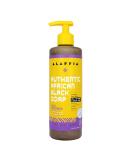 Alaffia Wild Lavender African Black Soap - 16 Fl Oz - All-in-One Body Wash, Face Wash, Shampoo & Shaving Soap with Fair Trade Shea Butter - Authentic Skin Care - Buy Online on GoSupps.com