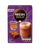 Nescafe Chocolate Caramel Brownie Mocha 7 x 21.4g Sachets 100% Responsibly Sourced Coffee - Buy Online on GoSupps.com