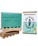 MACKENZIE S Sea Glass Shower Bar - Natural Lemongrass Soap - Perfect Gifts for Women & Men - Coastal Moisturizing Bar - 5.5 oz - Buy Online on GoSupps.com