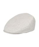 BOTVELA Men Linen Newsboy Hat 7 1/4 - 7 3/8 Herringbone Beige | Summer Ivy Cap - Buy Online on GoSupps.com