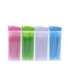 HEALLILY Double-Ended Plastic Toothpicks Teeth Sticks for Oral Care 200pcs - Buy Online on GoSupps.com