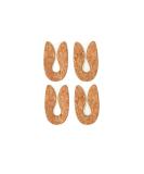 2 Pair Heel Cushion Pads for Pain Relief | U-Shape Heel Protectors for Plantar Fasciitis | Comfortable Shoe Inserts - Buy Online on GoSupps.com