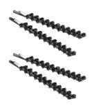 FRCOLOR 2 Pairs Crystal Rhinestone Hair Pins - Stylish Decorative Hair Clips for Women in Black - Buy Online on GoSupps.com