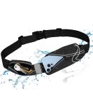 Waterproof Running Belt for Phones - Adjustable Sports Hip Pocket for Men & Women - Black Jogging Bag - Buy Online on GoSupps.com