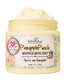 Bella & Bear Pineapple Whipped Soap | Paraben Free Cruelty-Free Vegan Body Wash & Shave Cream - Bulk 6.7oz x 12 | International Shipping - Buy Online on GoSupps.com