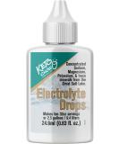 Keto Chow Electrolyte Hydration Drops | Sodium, Magnesium, Potassium & Trace Minerals | Keto & Fasting Friendly | Sugar Free | 24 ml (Pack of 1) - Buy Online on GoSupps.com