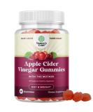 ACV Apple Cider Vinegar Gummies - Natural Energy Supplement ACV Gummy with Mother for Body Cleanse Immune Support and Gut Health - Apple Cider Vinegar with The Mother - Buy Online on GoSupps.com