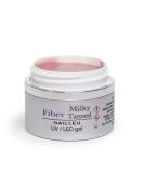 NAIL1.EU Fiber Milky Tanned UV/LED Camouflage Gel - HEMA-Free Fiberglass Gel (15ml) for Perfect Nails - International Shipping Available - Buy Online on GoSupps.com