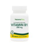 Nature's Plus Vitamin B-1 300 mg - 90 Tablets | Boost Energy & Support Metabolism - Buy Online on GoSupps.com