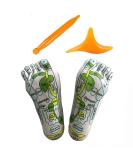Acupressure Reflexology Socks with Massage Tools - Relieve Tired Feet | White Physiotherapy Socks - Buy Online on GoSupps.com