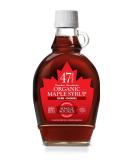 47 North Canadian Bio Ahorn Syup Dark Robust 250g Single Source Grade A Gluten -Free Vegan Organic Maple Syrup strong taste for pancakes & more - Buy Online on GoSupps.com