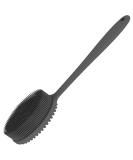 MateeyLife Silicone Body Scrubber with Handle | Exfoliating Shower Brush & Gentle Back Scrubber for a Refreshing Bath Experience - Gray - Buy Online on GoSupps.com