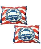 Mega Marshmallow Pack of Two - Extra Tasty Extra Fluffy Extra Large Fat Free Smores Roasting Mega Marshmallow - American Style 2 x 550g - Buy Online on GoSupps.com