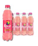 Rubicon Sparkling Guava Fizzy Drink - 24 x 330ml Cans | Handpicked Real Fruit Juice | Intensely Tempting Taste | Made with Natural Ingredients - Buy Online on GoSupps.com