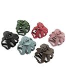 UTENEW Set of 6 Medium Hair Claw Clips - No-Slip Grip Octopus Jaw Clips for Thick Hair - Daily Hairstyle Accessories (6 Colors) - Buy Online on GoSupps.com