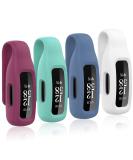 Huadea 4-Pack Clip Case Compatible with Fitbit Inspire 2/Fitbit Inspire 3  Soft Silicone Clip Clasp Accessory Replacement for Fitbit Inspire 2/Inspire 3 (White/Wine Red/Teal/Slate) - Buy Online on GoSupps.com