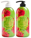 Rose Perfume Body Wash & Lotion Set - 750ml & 500ml | Luxurious Scented Skincare | International Shipping - Buy Online on GoSupps.com
