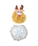 2pcs Exfoliating Bath Ball & Sponge Set | Shower Pouf Loofahs | Ideal for Body Wash & Kids | Holiday Gift - Buy Online on GoSupps.com