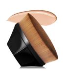 VICKSONGS Beautiful Taste Flawless Foundation Brush with Box - Super Soft Multifunctional Blending Brush for Liquid and Cream Concealer - Premium Quality - Easy to Carry (Black) - Buy Online on GoSupps.com
