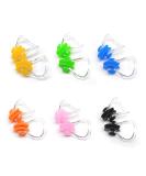 BRBD Waterproof Silicone Swimming Nose Clip Plugs for Adults & Children 7+ - 12 Pack - Buy Online on GoSupps.com