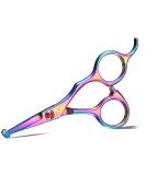 DRGSKL Small Dog Care Scissors - Professional Safe Round Point Detail Trim - Japanese Stainless Steel 440C - Perfect for Dogs & Cats - Rainbow Edition - Buy Online on GoSupps.com