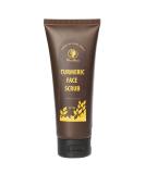 Organic Turmeric Face Scrub - 9 Month Harvest 2.5 oz | International Shipping - Buy Online on GoSupps.com