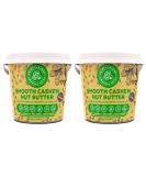 Smooth Cashew Nut butter 1kg (x2) Bundle - Award Winning - Made with Premium Cashew Nuts - Free from Oil Salt & Sugar - Vegan Keto & Paleo Friendly - Produced in Small Batches - Made in The UK - Buy Online on GoSupps.com