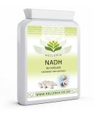 Hellenia NADH 10mg Energy Supplement - 30 Vegan Capsules - Buy Online on GoSupps.com