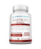 Buy Approved Science Saffron - 3% Crocin 2% Safranal - High-Absorption BioPerine - Vegan - 60 Capsules - International Shipping - Buy Online on GoSupps.com