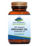 Wild Oregano Oil Capsules - 60 Vegan Capsules | 510mg Mediterranean Oregano Oil - Buy Online on GoSupps.com