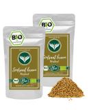 Buy Azafran Organic Brown Mustard Seeds (500g) - Premium Mustard Grains for Cooking | Ideal for Asian & Indian Cuisine - Buy Online on GoSupps.com