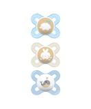 MAM Start Newborn Girl Pacifiers  Best for Breastfed Babies  Blue 3 Count (Pack of 1) Boy - Buy Online on GoSupps.com